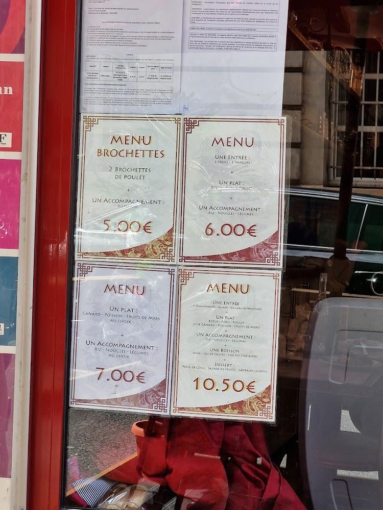 Aux Délices d'Asie - Menu Image 3